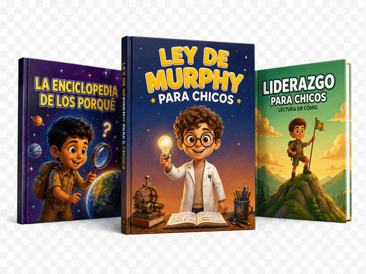 Ley de Murphy para Chicos Pack 3 Libros Digitales+ 2 de Regalo